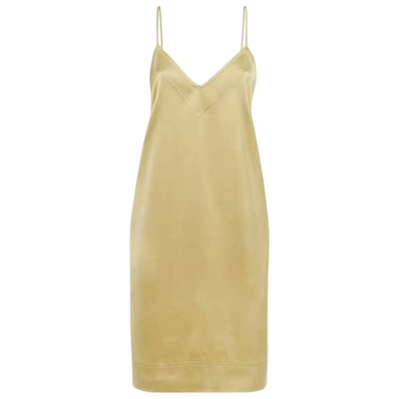 Toteme Dresses & Skirts - Toteme Satin Green Slip Dress Size 34